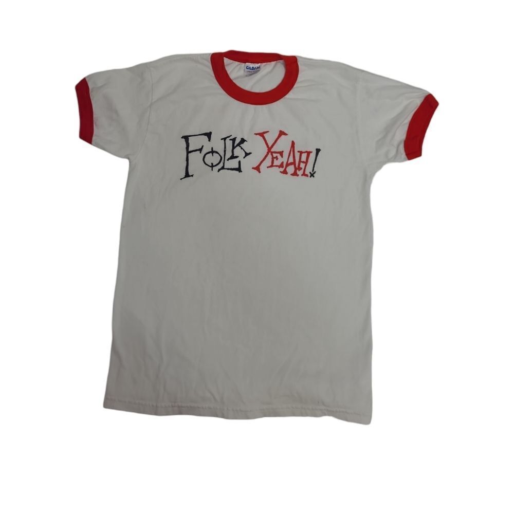 FOLK YEAH Jared Friedman and Gabriel Miller-Phillips ringer‎ t-shirt unisex S